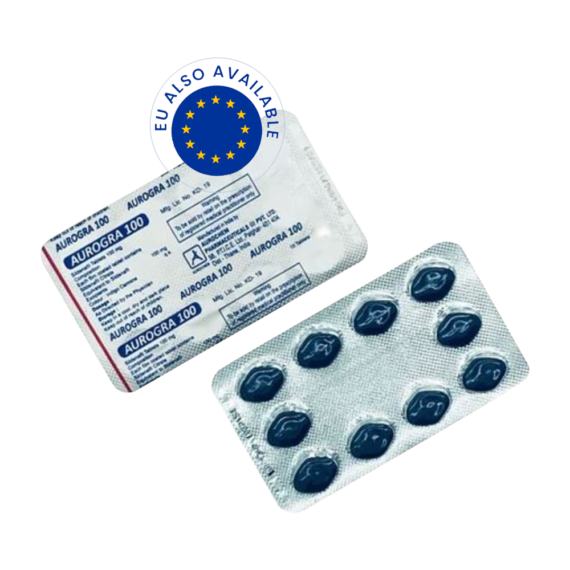 Aurogra 100mg (Sildenafil)