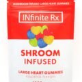 INfinite Rx Shroom Infused Large Heart Gummies Edibles (4000mg)