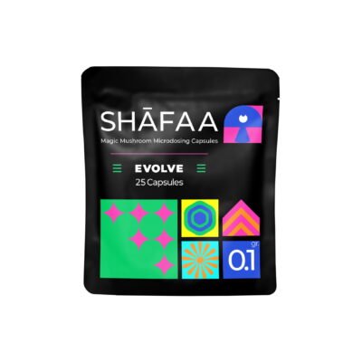 Shafaa Evolve Magic Mushroom Microdosing Prime Capsules