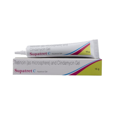 Supatret C (Tretinoin & Clindamycin) Gel