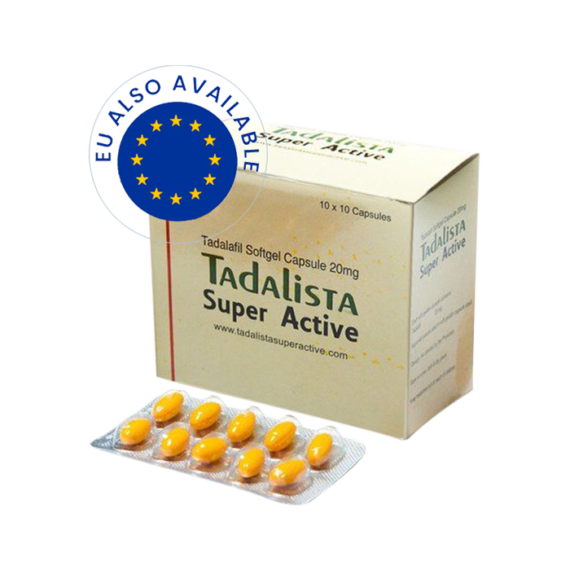 Tadalista Super Active 20mg (Tadalafil)