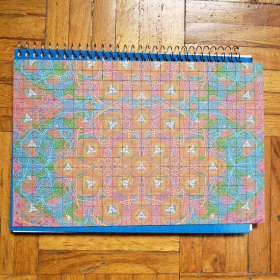 Teacher’s Gaze (self-laid, 99% pure Aztec crystal)