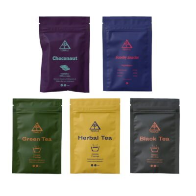 Temple Teleport Sample Pack: Magic Mushroom Tea & Chocolate Mix