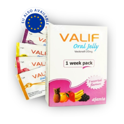 Valif Oral Jelly 20mg (Vardenafil)
