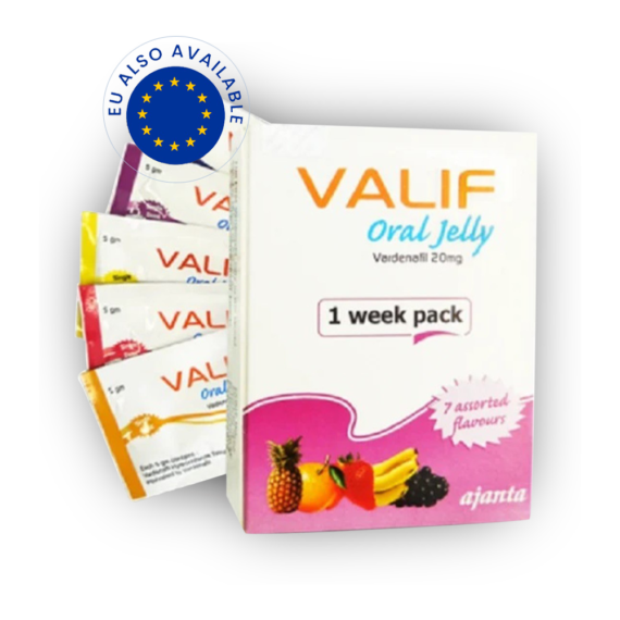 Valif Oral Jelly 20mg (Vardenafil)