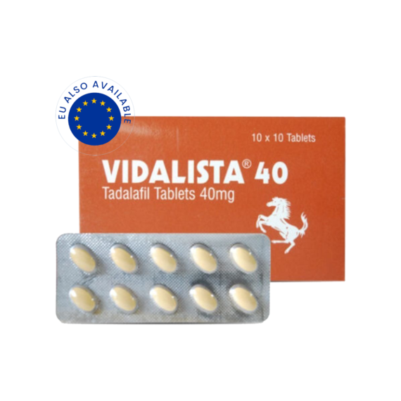 Vidalista 40mg (Tadalafil)