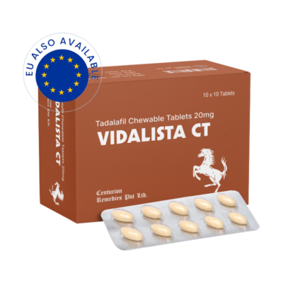 Vidalista CT 20mg (Tadalafil)