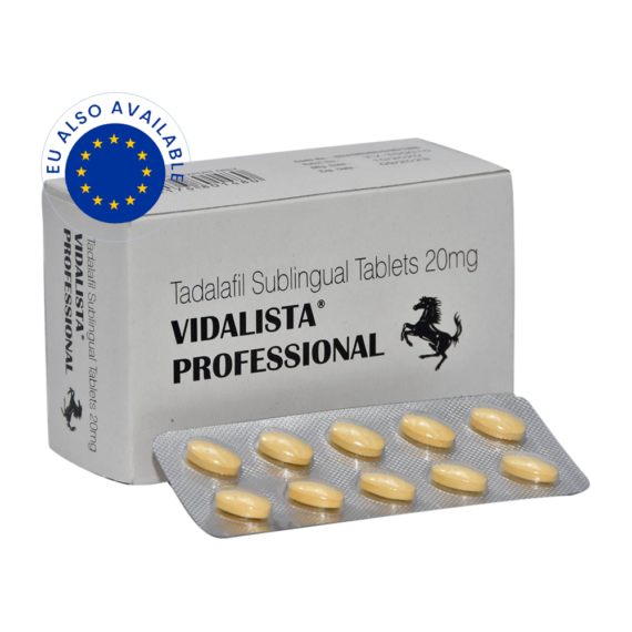 Vidalista Professional 20mg (Tadalafil)