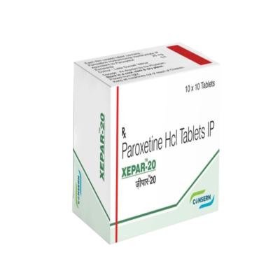 Xepar (Paroxetine) 20mg